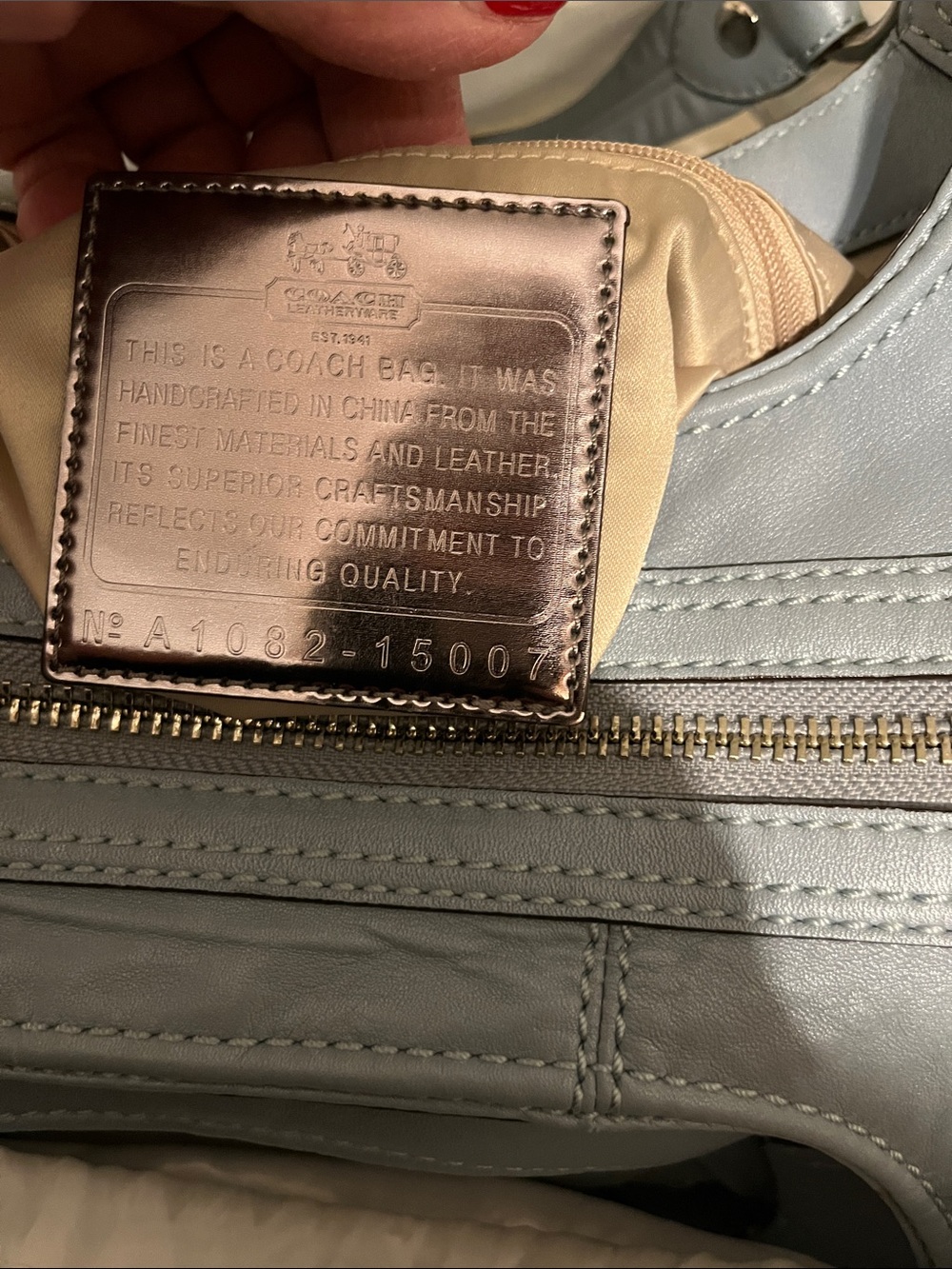 Coach limited edition Large Jordana in very good used condition. - Picture 14 of 15